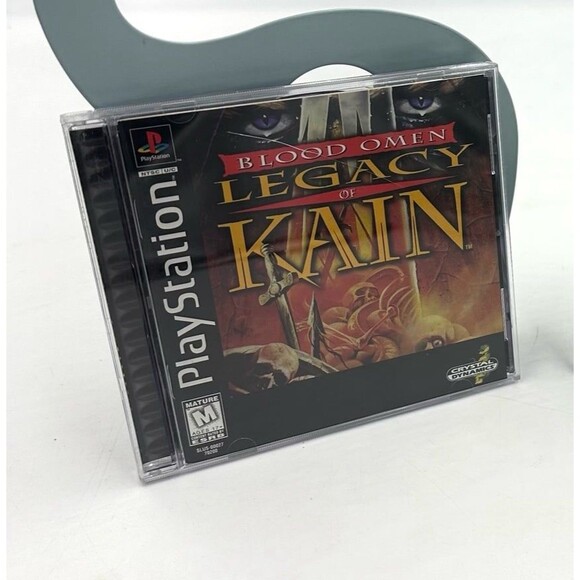 Blood Omen: Legacy of Kain (Sony PlayStation 1 1997) PS1 Complete CIB + Reg